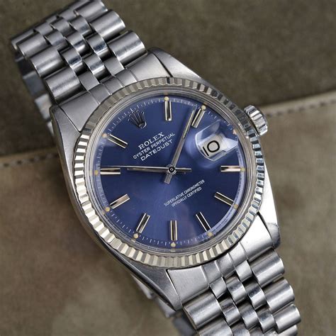 what model rolex datejust came after 1601|rolex datejust 1601 blue dial.